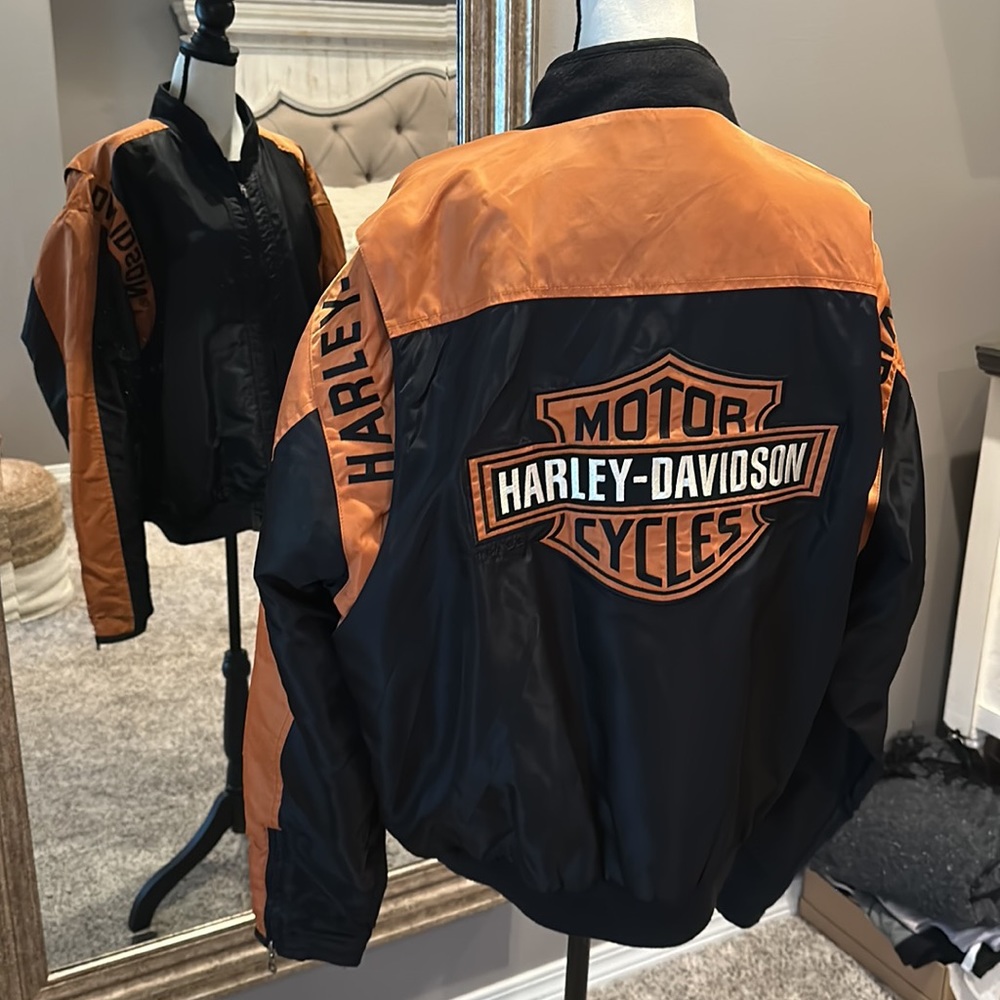 Harley Davidson Motorcycle Riding Jacket - image 2